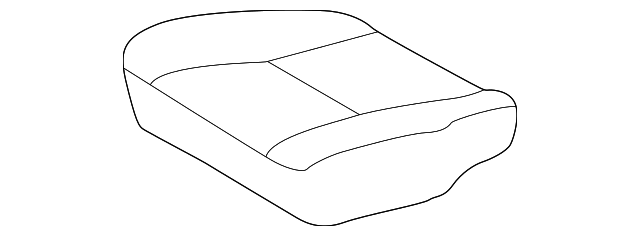 88973901 Деталь CUSHION COVER, RIGHT