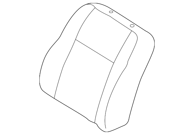 88973911 Деталь SEAT BACK COVER, RIGHT