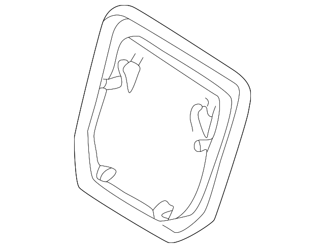 88970655 Деталь SEAT BACK PANEL, RIGHT
