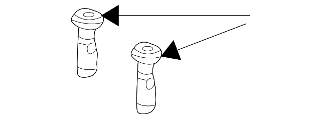 88972583 Деталь HEADREST GUIDE, RIGHT