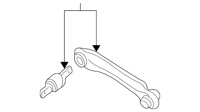 30620786 Деталь UPPER CNTRL ARM, LEFT