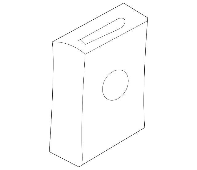 30818469 Деталь TRAILING ARM DAMPER, LEFT