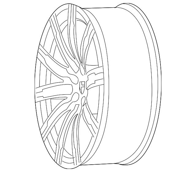 95B-601-025-AT-OC6 Деталь WHEEL, ALLOY