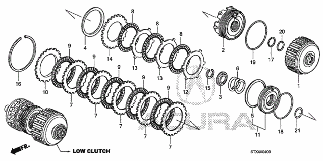 AT Clutch (Low) for 2008 Acura MDX #0