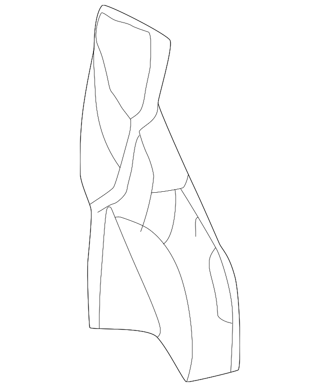 YF1Z5429332AA Деталь WHEELHOUSE SUPPORT, RIGHT