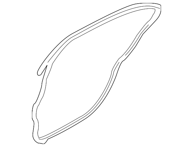 9E5Z-5425324-A Деталь DOOR W'STRIP, RIGHT