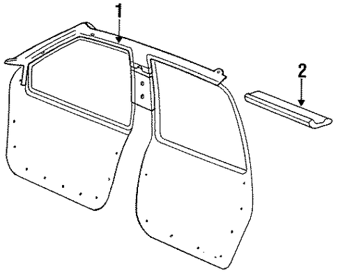 Taurus INTERIOR TRIM - ROOF