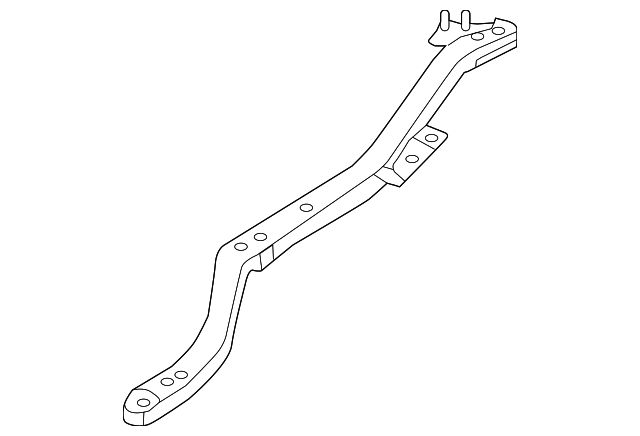 DG1Z-9B007-C Деталь SIDE SUPPORT, LEFT