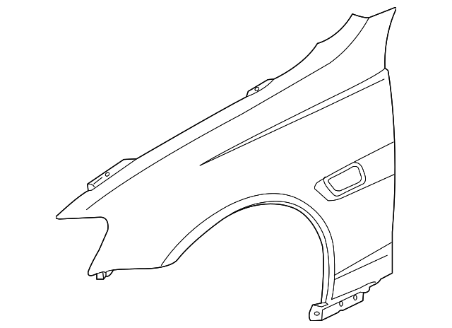 92202890 Деталь FENDER, RIGHT
