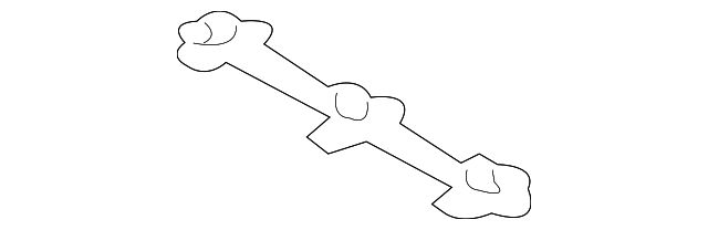 996-521-541-00 Деталь SEAT COVER RETAINER, RIGHT