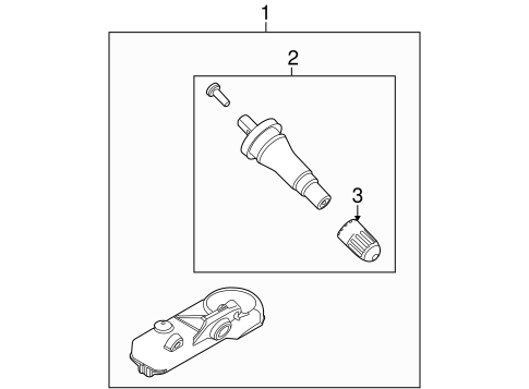 Focus TIRE PRESSURE MONITOR COMPONENTS