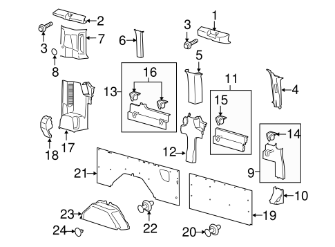 Body/Interior Trim - Side Panel for 2015 Ford Transit-350 HD #2