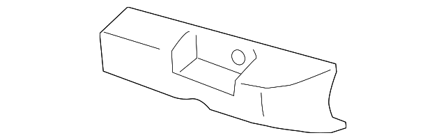 CK4Z-6103598-A UPPER TRIM, LEFT