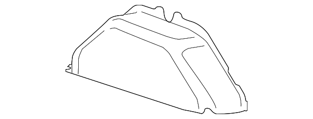 BK3Z-16A550-GB WHEELHOUSE COVER, LEFT
