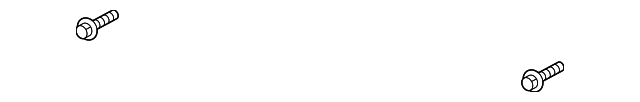 -W507063-S439 UPPER TRIM SCREW, LEFT