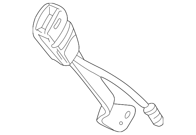 HNF7012AAAEK Деталь BUCKLE, LEFT