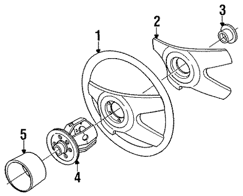 TC Maserati STEERING WHEEL & TRIM