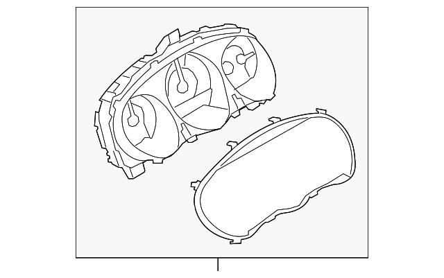 BH6Z-10849-CB CLUSTER ASSY
