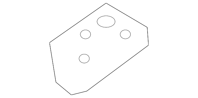 8S4Z-54412A02-A Деталь REAR SUPPORT REINF PLATE, RIGHT
