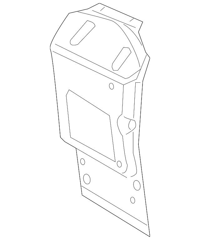 8S4Z-5429332-A Деталь REAR SUPPORT, RIGHT