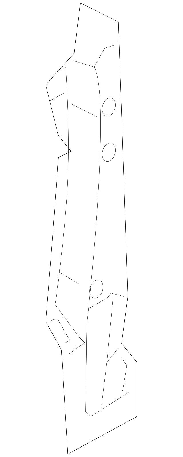 8S4Z-5441054-A Деталь REAR EXTN, RIGHT