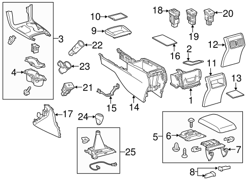 ELECTRICAL/HEATED SEATS for 2015 Toyota Camry #1