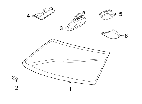 9-3 GLASS - WINDSHIELD 2