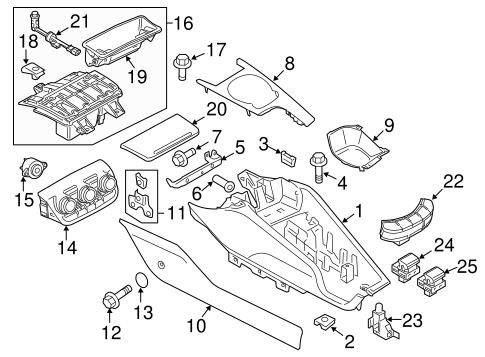 HVAC/Controls for 2012 Audi TT Quattro #1