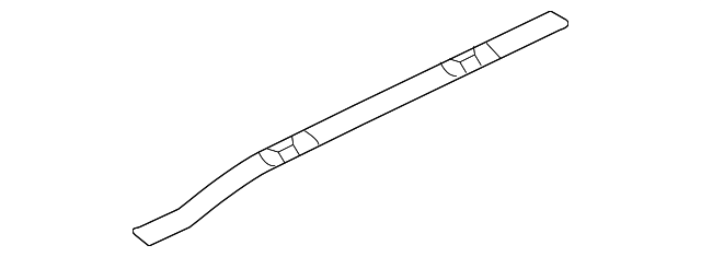 LR001655 Деталь REAR W'STRIP, RIGHT