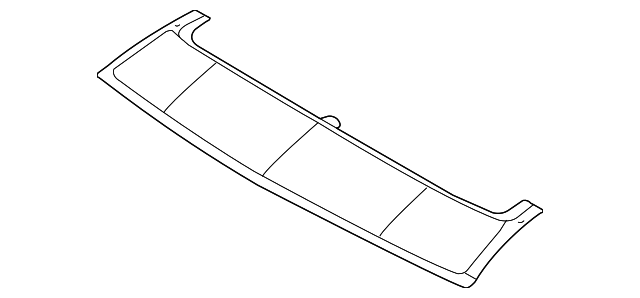 LR018102 Деталь FRONT ROOF PNL