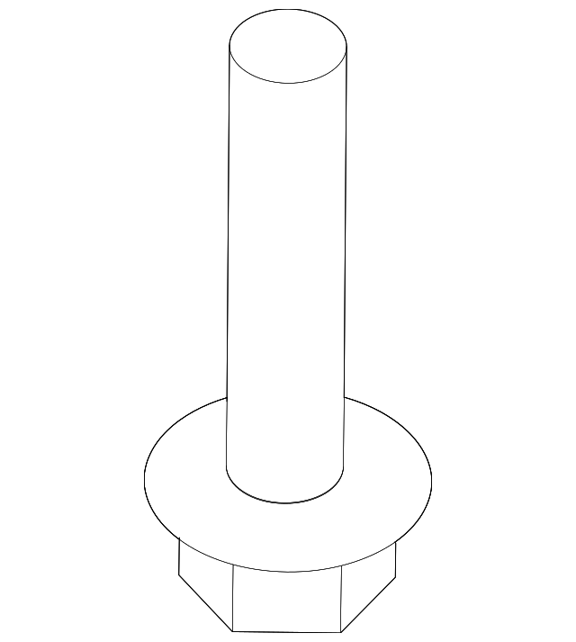 32008879 Деталь REINFORCE BAR LOWER BOLT, LEFT