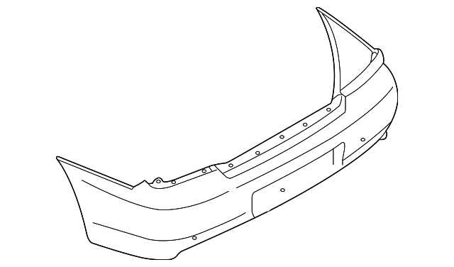 32007562 Деталь BUMPER COVER