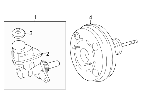 BODY/MASTER CYLINDER - COMPONENTS ON DASH PANEL for 2014 Toyota Tacoma #2