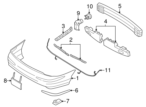 S-Type BUMPER & COMPONENTS - REAR