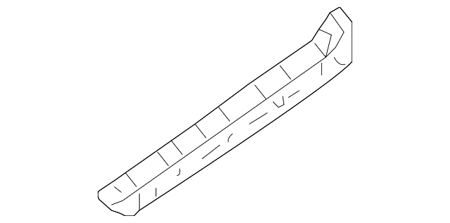 XR825223 Деталь BUMPER COVER MOUNT BRACKET, LEFT