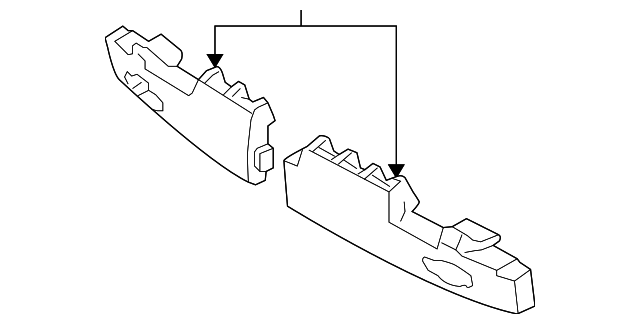 XR827515 Деталь ABSORBER, RIGHT