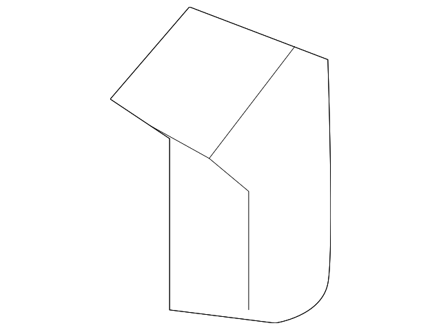 30722734 CROSSMEMBER BRACKET, LEFT