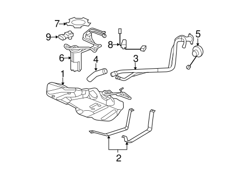 Emission System/Emission Components for 2011 Chevrolet HHR #1