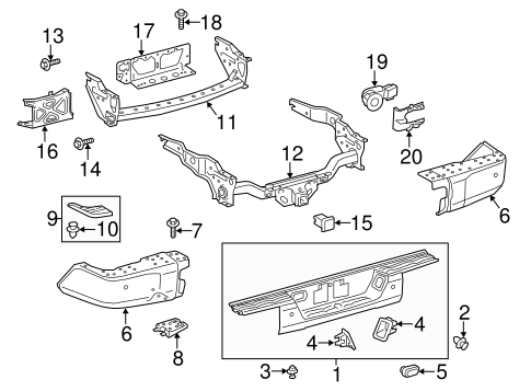 ELECTRICAL/PARKING AID for 2015 Toyota Tundra #1