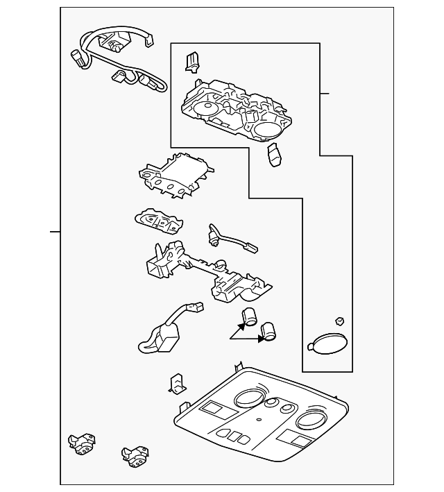 20836168 Деталь ROOF CONSOLE