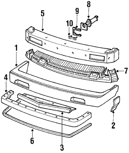 Bonneville FRONT BUMPER