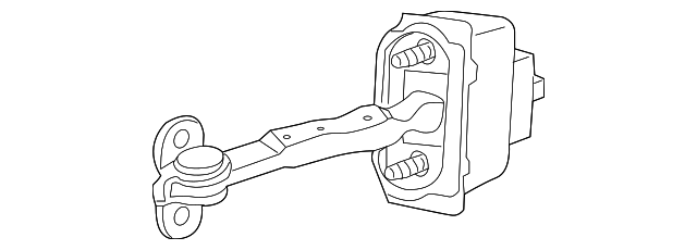 92103049 Деталь DOOR CHECK, RIGHT