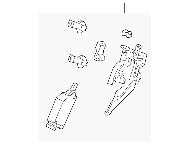 92187610 Деталь LOCK ASSY, LEFT