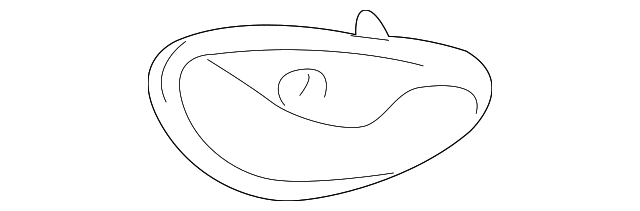 92104418 Деталь HANDLE, INSIDE, RIGHT