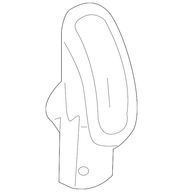 92103296 Деталь LOCK KNOB BEZEL, LEFT
