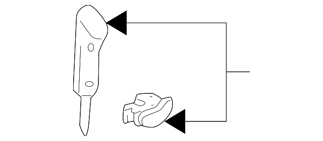 92177527 Деталь LOCK KNOB, RIGHT