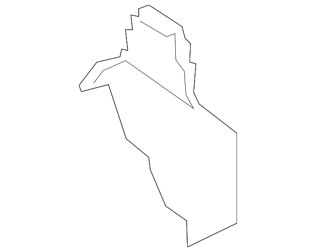 92076467 Деталь SHIELD, LEFT