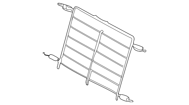 HGC500040 Деталь SUPPORT, LEFT