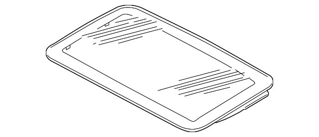 C2C31835 GLASS PANEL
