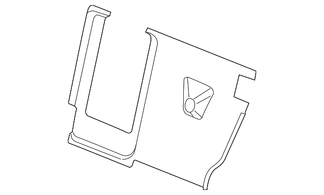 HMS000031PVA Деталь SEAT BACK PANEL, LEFT